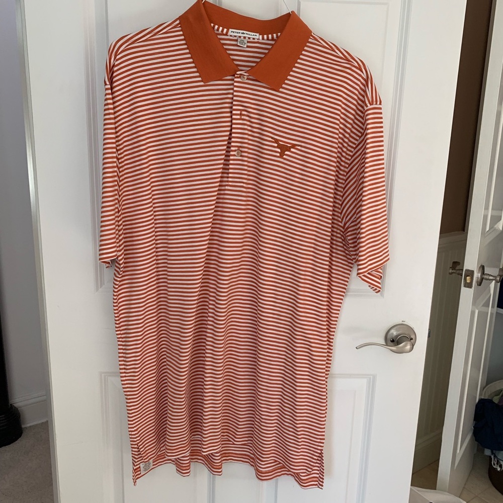 Peter Millar Texas Longhorn Golf Shirt